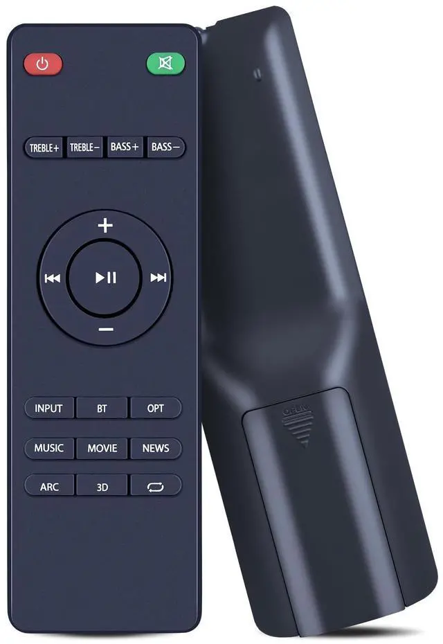 Main image of Replacement Remote Control ONLY for Wohome S99 Small TV 2.1 Soundbar, for HD-019 Vmai X-BAR 2.1 Channel Sound Bar