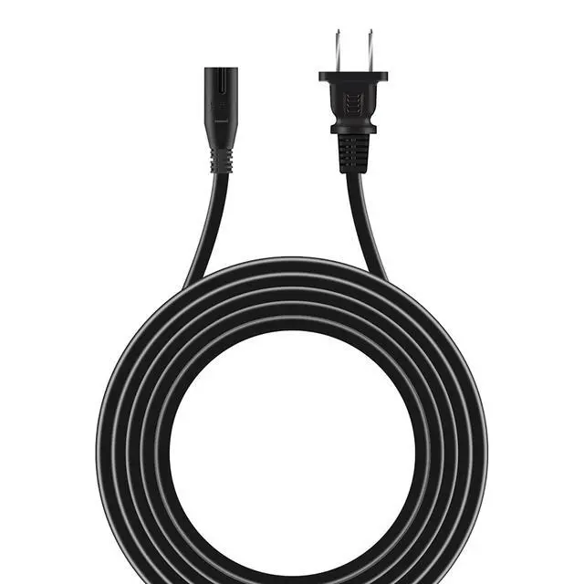 Alt view image 5 of 5 - 6ft UL AC Power Cord Cable for Swagtron SwagCycle Classic/Pro Pedal-Free Battery Charger