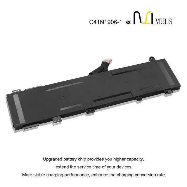 Alt view image 6 of 7 - 90Wh C41N1906-1 Laptop Battery for Asus TUF Gaming A15 FA506 FA506II | FA506IV FA506IU FA506QR 2021 F15 FX506 FX506H FX506HM FX506HC FX506L FX506LH FX506LI FX566IV FX506IV Series 15.4V 5845mAh