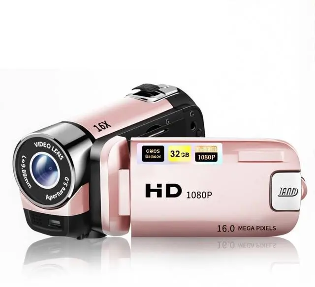 Main image of 1080P Digital Camera for Photography, 16MP Vlogging Camera 16X Digital Zoom Digital Camera with 2.4in 360° Flip Screen, Compact Travel Camera for Teens Adult Beginner Kids ()