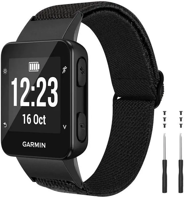 Main image of for Garmin Forerunner 35 Band, Elastic Braided Solo Loop Replacement Watch Strap for Garmin Forerunner 35