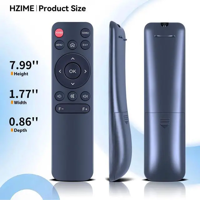 Alt view image 7 of 7 - Replacement Remote Control for Haqdl HA04 HA05 HA02,PURSHE HI-01 Projector | for Puxinat TP-02, AKATUO