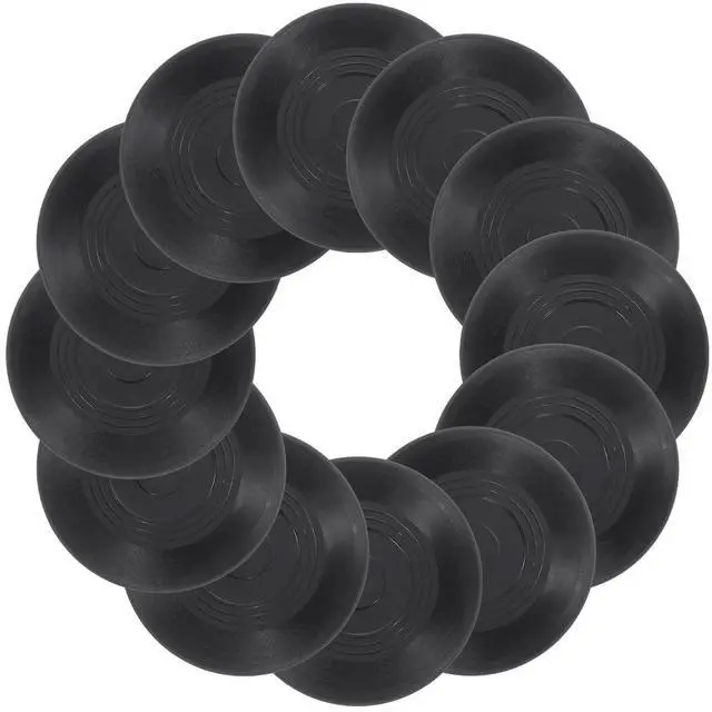 Main image of 12Pcs Blank Vinyl Records 4 Inch Fake Record Vintage Decoration, PVC Plain Faux Blank Vinyl Records, Retro Vinyl Records for Home Studio Room Wall Aesthetic