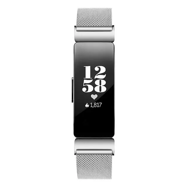 Alt view image 4 of 6 - Slim Band Compatible with Fitbit Inspire 3 2/ Inspire HR/Inspire/Ace 2/ACE 3 Mesh Stainless Steel Adjustable Watchband Wristbands Bracelet Watch Band for Inspire 3 2