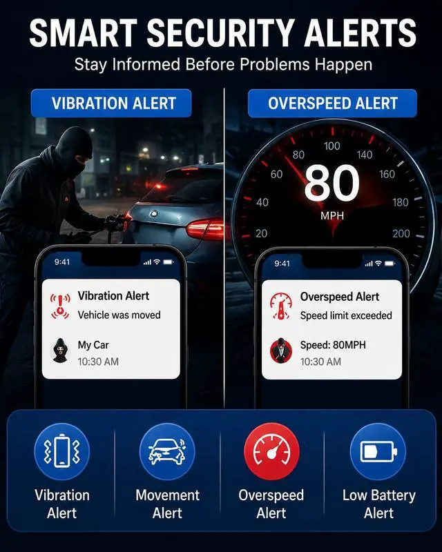 Alt view image 5 of 7 - 4G Mini GPS Tracker for Vehicles No Subscription,TK913 | Built-In Microphone10s UpdatesReal-Time TrackingGlobal CoverageMagnetic, Hidden & IP66 Waterproof