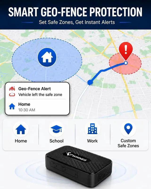 Alt view image 6 of 7 - 4G Mini GPS Tracker for Vehicles No Subscription,TK913 | Built-In Microphone10s UpdatesReal-Time TrackingGlobal CoverageMagnetic, Hidden & IP66 Waterproof