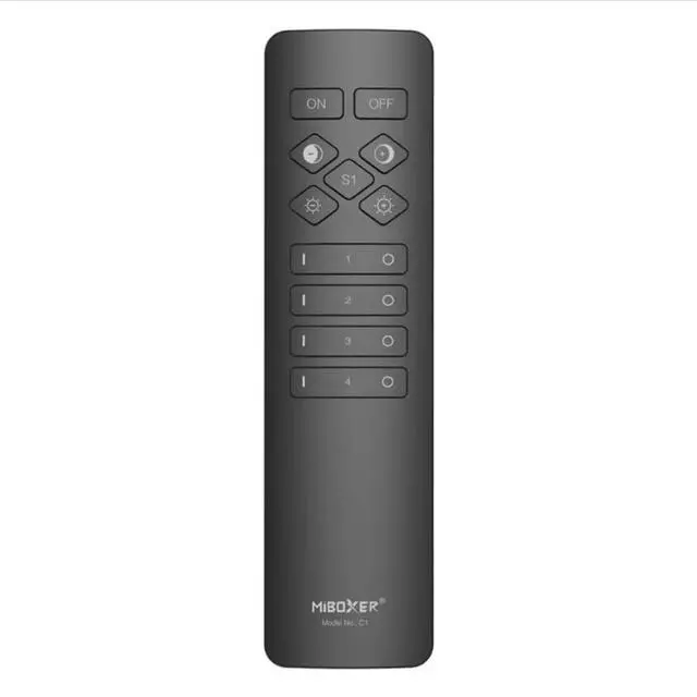 Main image of C1 CCT Color Temperature Remote 2.4GHz, Wireless Tunable White LED Dimmer, Brightness & Color Temp Adjustable, Compact Remote