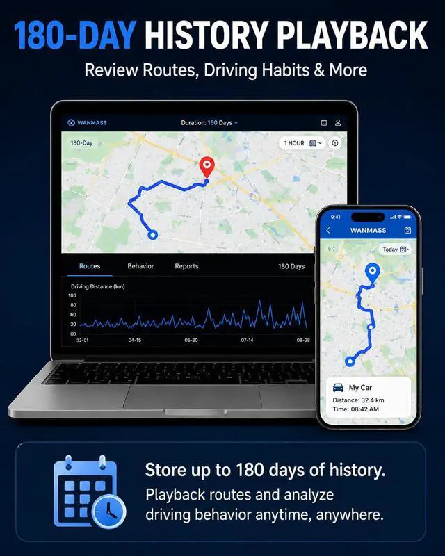 Alt view image 7 of 7 - 4G Mini GPS Tracker for Vehicles No Subscription,TK913 | Built-In Microphone10s UpdatesReal-Time TrackingGlobal CoverageMagnetic, Hidden & IP66 Waterproof