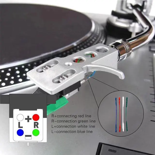 Alt view image 2 of 7 - Dust Cover Hinges for AT-PL120, AT-LP120-USB, AT-LP60X,at-LP5 and at-LP3 Turntables.Turntables Needle Stylus Brush and Cleaning Brush.Cartridge Headshell Wires