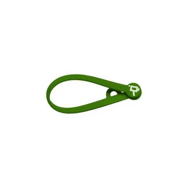 Alt view image 2 of 4 - Cine Magnetic Silicone Cable Ties, Cord Organizer, Set of 5 (Green, 175mm)