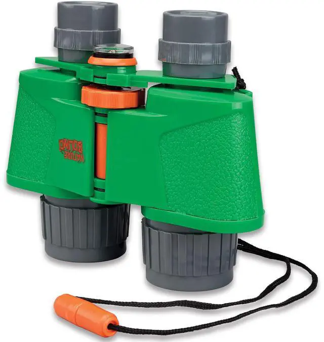 Alt view image 4 of 6 - Binoculars for Kids Hi Resolution 6x35 - High Power Kids Binoculars with Built in Compass for Bird Watching, Hiking, Hunting, Spy, & Outdoor Exploration, for Boys & Girls