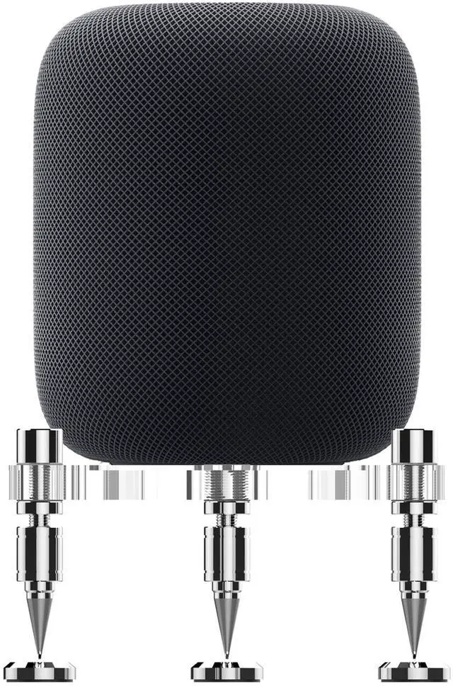 Main image of Compatible for HomePods Desk Stand,Vibration Damping Stand,Improve The Quality of The Sound and Make The Product Look More technologically Advanced (Transparency)