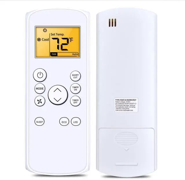 Main image of RG57J4(B)/BGCEU1 Remote Control for Midea&Toshiba&Mirage Air Conditioner | for MAW08S1JWT-B MAW12S1JWT-B MAW05R1JWT-B MAW06R1JWT-B