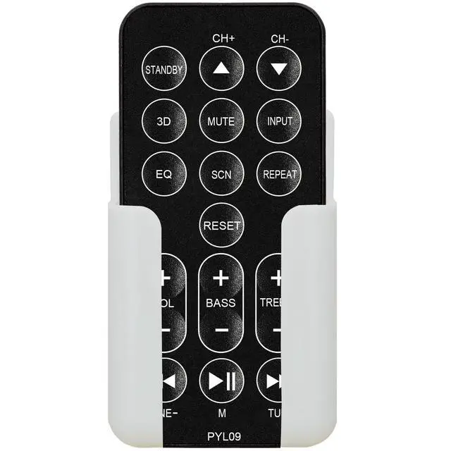 Alt view image 5 of 7 - Replacement Remote Control for Pyle Soundbar TV Speaker PSBV200BT (with Mounting Bracket)