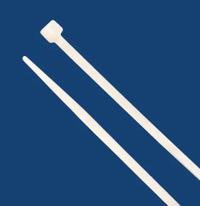 Main image of 14-inch Natural Multi-Purpose Zip Tie, 40-lb Tensile Strength, UL 21 Listed, 500-Pack