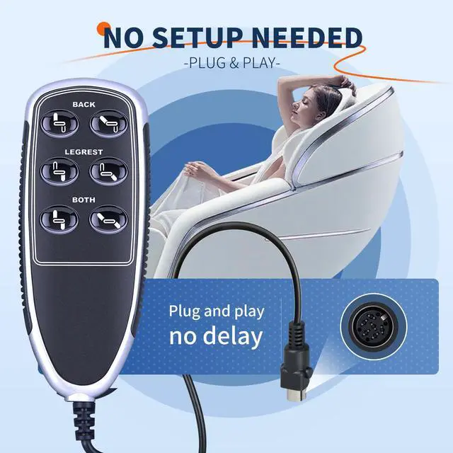 Alt view image 2 of 7 - Replacement Remote for La-Z-Boy 11850U-07 Office Chair Power Lift | Easy pairing,Responsive control, for Part #10.00035 REV