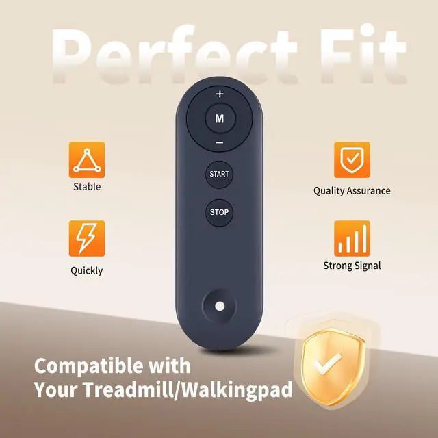 Alt view image 6 of 7 - New Walkingpad Replacement Remote Control fit for Abonow 3000W 3005 3006 3875 LH8300 V1-3870 V1-3870 Under Desk Treadmill