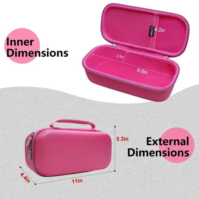 Alt view image 2 of 7 - Case for JLab JBuds Party Portable Bluetooth Speaker | Hard EVA Shell, Water-Resistant, Shock Protection, Scratch-Resistant Interior, Portable Travel Storage Case Only