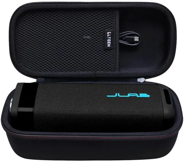 Main image of Case for JLab JBuds Party Portable Bluetooth Speaker | Hard EVA Shell, Water-Resistant, Shock Protection, Scratch-Resistant Interior, Portable Travel Storage Case Only
