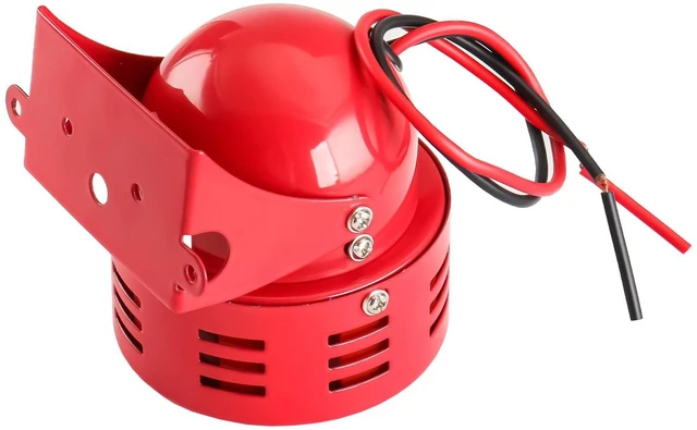 Alt view image 3 of 6 - Alarm Sound Motor High Power Buzzer Siren DC 24V 120DB 2.20A MS-190 (24V DC)