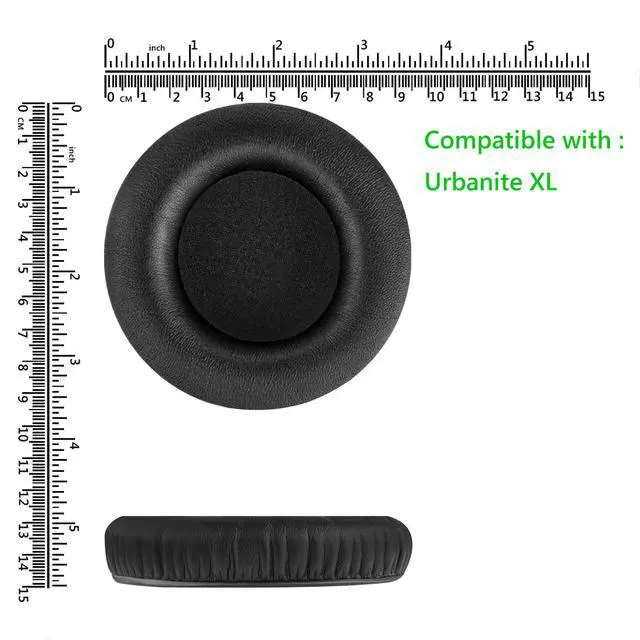 Alt view image 6 of 6 - Replacement Ear Pads Compatible with Sennheiser Urbanite XL Over-Ear Headphones Ear Cushions, Repair Parts (Black)