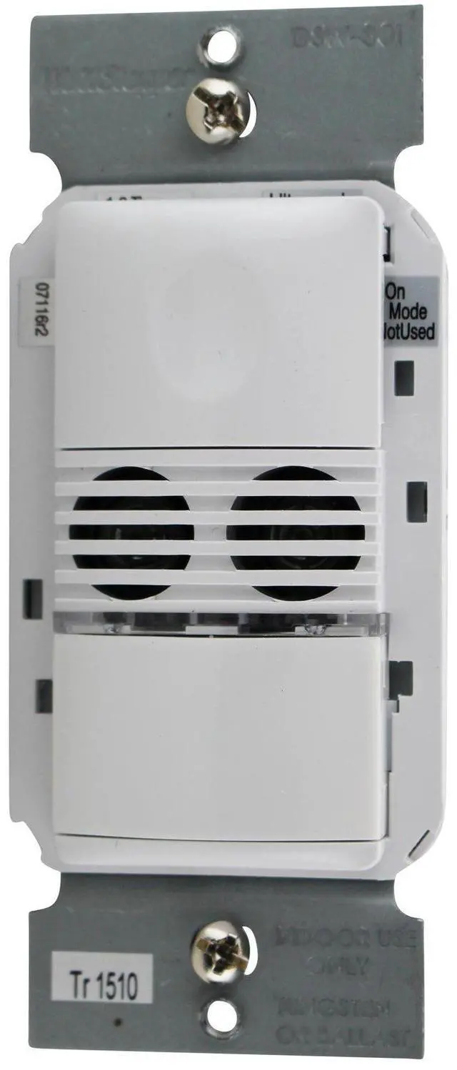 Main image of Legrand - Wattstopper® Multi-Way Dual Technology Occupancy Sensor, Single-Relay, 120/277V, White