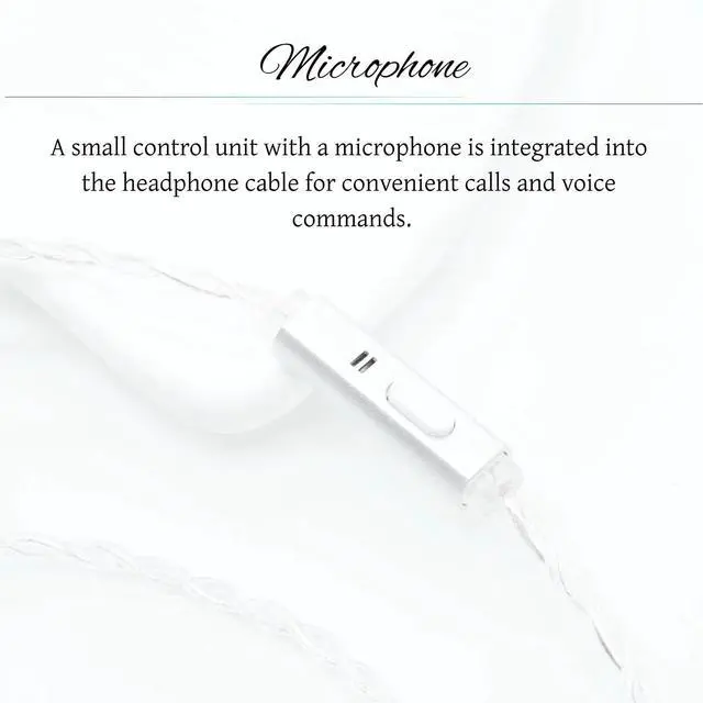 Alt view image 4 of 6 - 1DD 10mm Single Dynamic Driver Gaming IEM, Featuring 3.5mm Stereo Plug and Detachable Microphone Cable, for Musicians & Recording Studios (Includes Microphone)