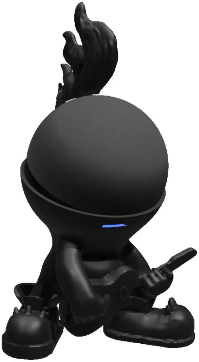 Main image of Table Stand Holder Compatible with Amazon Alexa Smart Speaker Echo Dot (4th and 5th gen.) and Apple HomePod Mini, Star Boy