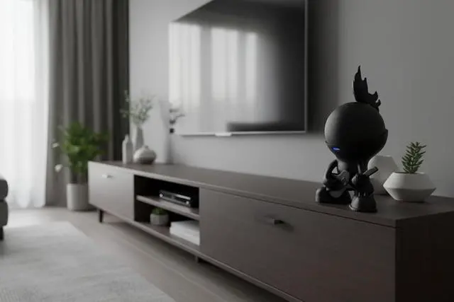 Alt view image 4 of 6 - Table Stand Holder Compatible with Amazon Alexa Smart Speaker Echo Dot (4th and 5th gen.) and Apple HomePod Mini, Star Boy