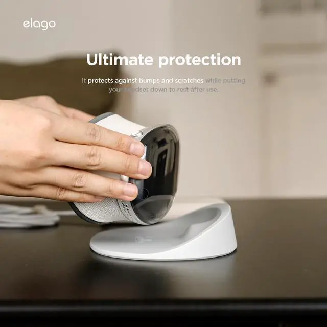 Alt view image 4 of 6 - Tray for Apple Vision Pro Stand | Shock and Scratch Protection Pad, Precisely Shaped Grooves