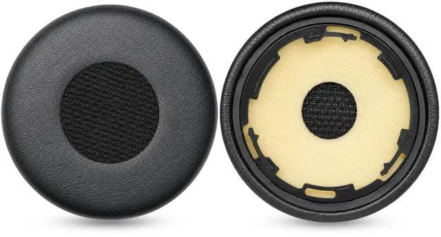 Main image of Replacement Ear Pads for Jabra Evolve 75(75UC 75MS 75SE) On-Ear Wireless Headphone, Ear Cups Cover, Soft LeatherMemory Foam Headset Cushions-Black (Do not fit Jabra Evolve2 75)