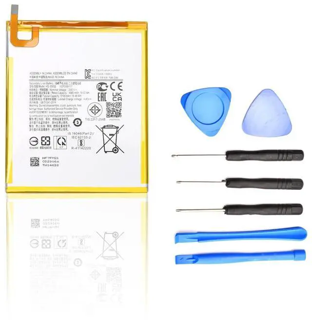 Main image of HQ-3565N HQ-3565S Battery Compatible with Galaxy Tab A7 Lite A7 Lite 8.7" 2021 SM-T220 SM-T225 SM-T225C SM-T225N Series 3.82V 19.48Wh 5100mAh with Tools
