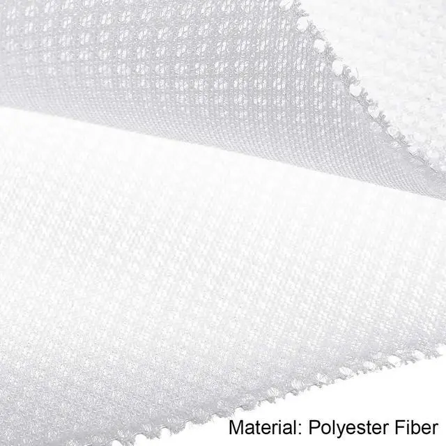 Alt view image 3 of 3 - White Speaker Mesh Grill Stereo Fabric Dustproof 0.5x1.45M 20 x 57 Inch