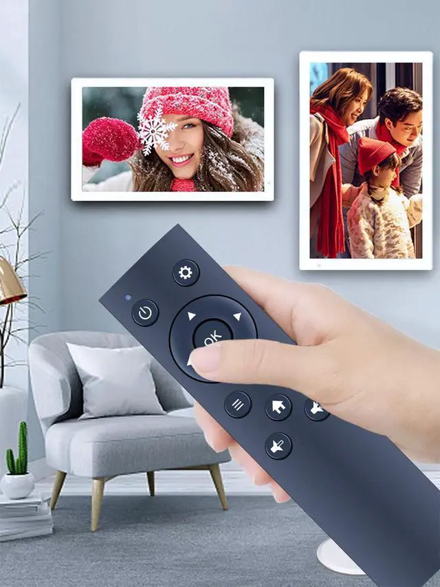 Alt view image 6 of 6 - New Remote Control Replacement fit for FANGOR 215KZ 21.5" Large Digital Picture Frame 64GB