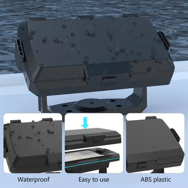 Alt view image 4 of 7 - Sun Visor Compatible with Garmin Striker 5cv/Striker Vivid 5cv, Fish Finder Protective Display Cover