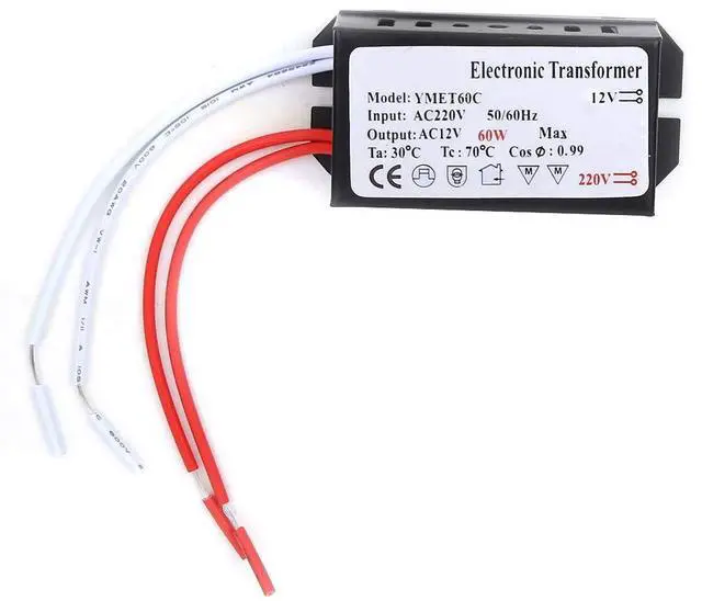 Main image of 220V to 12V Converter 60W LED Power Supply Driver for Low Voltage Lighting AC to DC Transformer Voltage Converter Smart Power Driver(60W)
