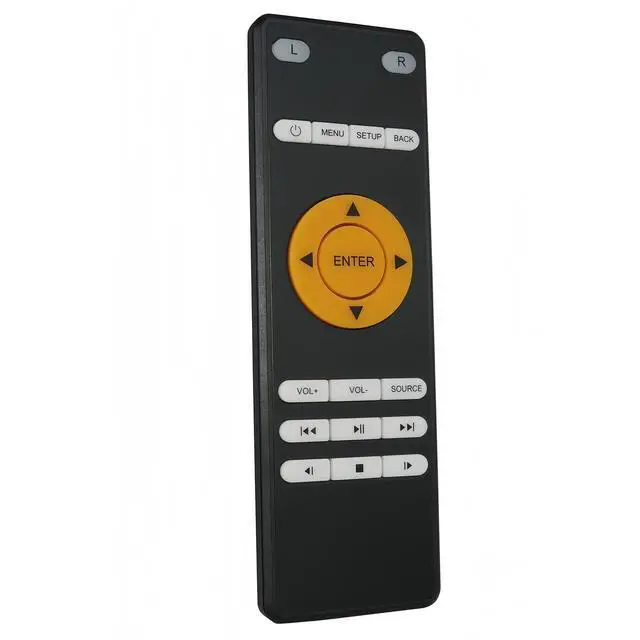 Alt view image 7 of 7 - Replacement Remote Control for Infiniti QX80 Rear Entertainment DVD 2014 2015 2016 2017 2018 2019 2020 2021