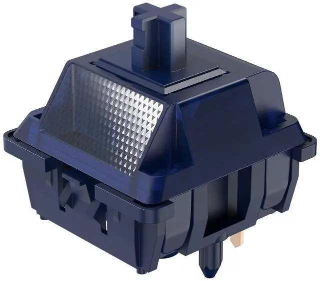 Main image of Blue Lotus Switch, High Precision T1 Tactile Switches 65g Long Spring Pre-Lubed RGB Heavy Tactile Keyboard Switches (Blue Lotus, 90pcs)