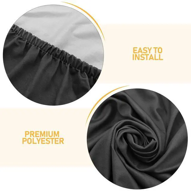 Alt view image 4 of 6 - Elastic TV Cover for 47-50 In Television, Dustproof and Weatherproof Screen Protector for Living Room and Outdoor Use