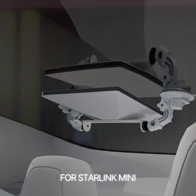 Alt view image 6 of 6 - Starlink Mini Suction Cup Car Mount 360° Adjustable, Dual Strong Suction & Quick-Release Antenna Bracket for Window & Sunroof, Portable Secure Mount for RV, Boat & Travel