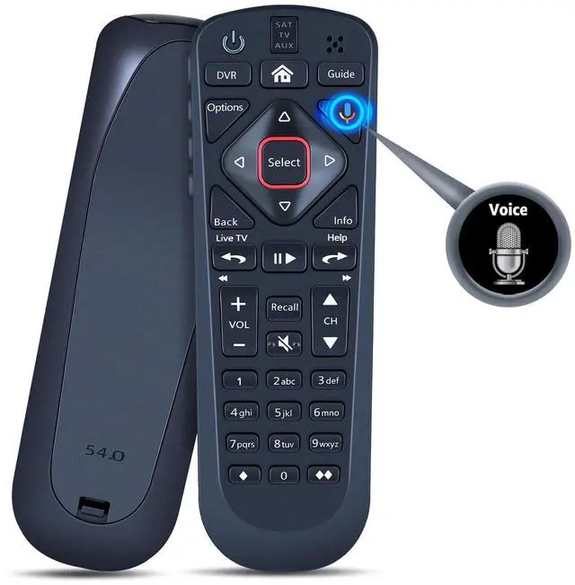 Main image of Replacement for Dish Upgraded Network 54 Series Voice Remote for The Hopper | Voice Control, for 54.1 54.2 54.3