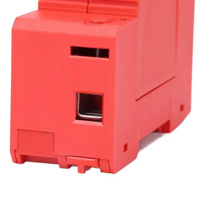 Alt view image 7 of 7 - 2Pcs SPD Protective Devices, DC Photovoltaic Arrester, PC Retardant,Visual Window, 40kA Discharge Current,Nominal 20kA, 3.5kV Voltage Protection Level (DC 500V)