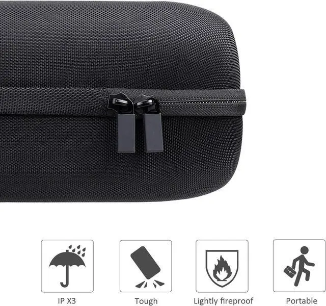Alt view image 4 of 6 - Hard Case Replacement for Soundcore Motion Boom Plus Speaker | Secure Interior Space, Durable Hard Exterior, Protective Interior, Portable Travel Storage Case