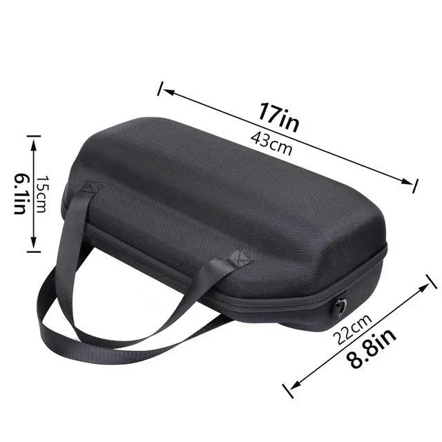 Alt view image 5 of 6 - Hard Case Replacement for Soundcore Motion Boom Plus Speaker | Secure Interior Space, Durable Hard Exterior, Protective Interior, Portable Travel Storage Case