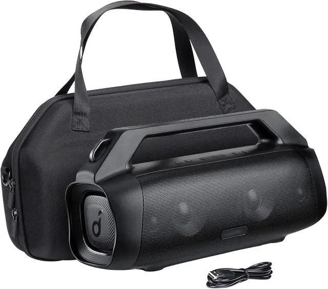 Alt view image 6 of 6 - Hard Case Replacement for Soundcore Motion Boom Plus Speaker | Secure Interior Space, Durable Hard Exterior, Protective Interior, Portable Travel Storage Case