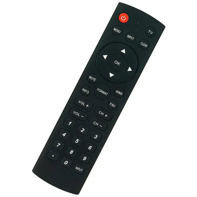 Alt view image 3 of 7 - RC246 Replace Remote Fit for RCA TV L32HD31R L32HD41 L22HD41 L26HD31R | L40FHD41 L42FHD37R L22HD41V L26HD41 L46FHD37R L46FHD37YX8 L40FHD41YX7 L32HD31RYX12 L40FHD41YX8 L42FHD37RYX26 L40FHD41YX9