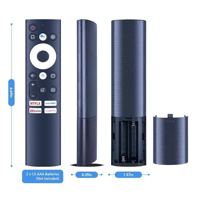 Alt view image 6 of 6 - New 55Q20 Replacement Remote Control for Skyworth Smart Android TV UB5100 TB5000 TB7000 55Q20 CT9010 HS-8A00J-01 65Q20 50Q20 Without Voice Function