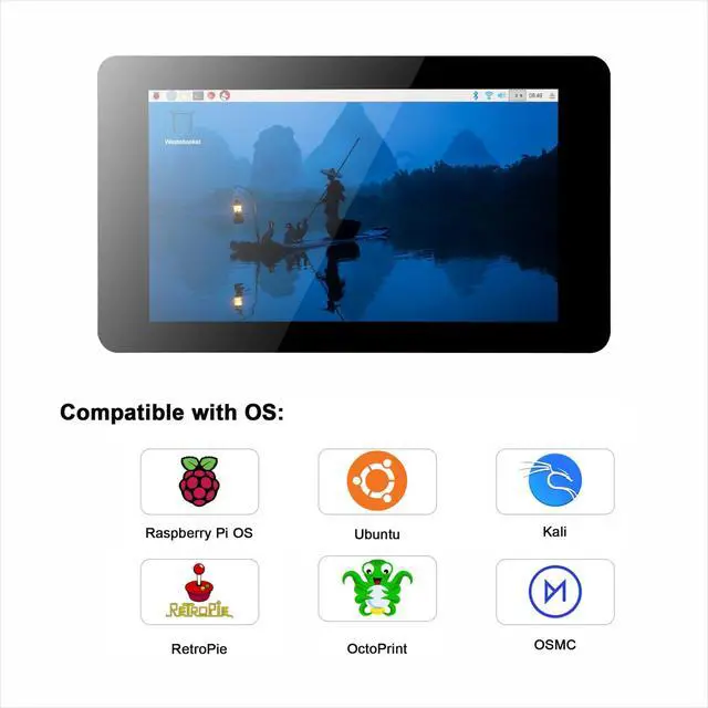 Alt view image 4 of 7 - 7inch DSI Screen V4.0 kit for Raspberry Pi 7inch DSI Screen V4.0