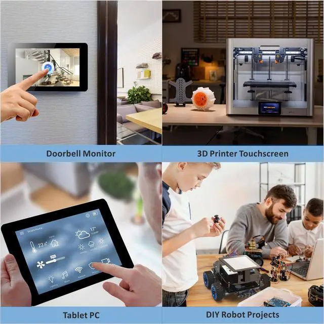 Alt view image 6 of 7 - 7inch DSI Screen V4.0 kit for Raspberry Pi 7inch DSI Screen V4.0