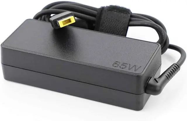 Alt view image 4 of 6 - 65W 45W Square Tip Charger for Lenovo L24q-20 65D2 65D3 Monitor 20V 3.25A Power Supply Adapter Cord